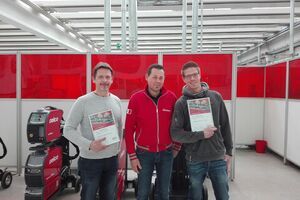 SELCO-Werksschulung unserer Service-Techniker Michael Kunz und Frank Hoffmann in Padua/Italien. 